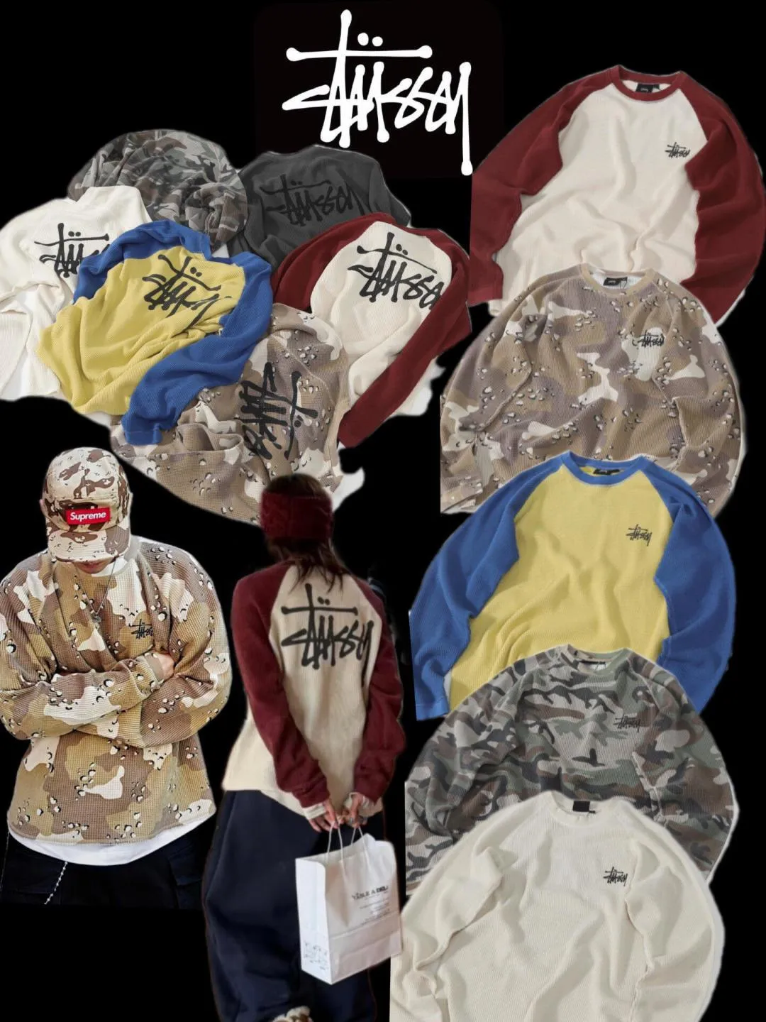 2014 P125Stussy , Shawn Stuissy 1980 。 ， 80 90 。 、 、 ， - ，Stussy - ， Series 。 YKK Authentic + + STUSSY ：Black White Yellow S（ 60 68 56） M（ 62 70 57 ） L（ 64 72 58） XL（ 66 74 59） 170cm ，80-130 S 170-175cm，130-150 M 175-180cm，150-170 L 180-185cm，170-190 XL